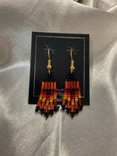 Small Beaded Dangle Earrings