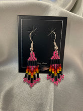 Small Beaded Dangle Earrings