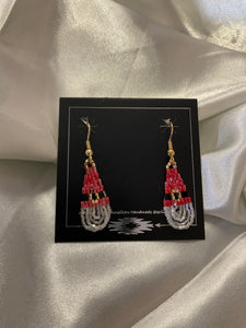 Christmas Beaded Earrings