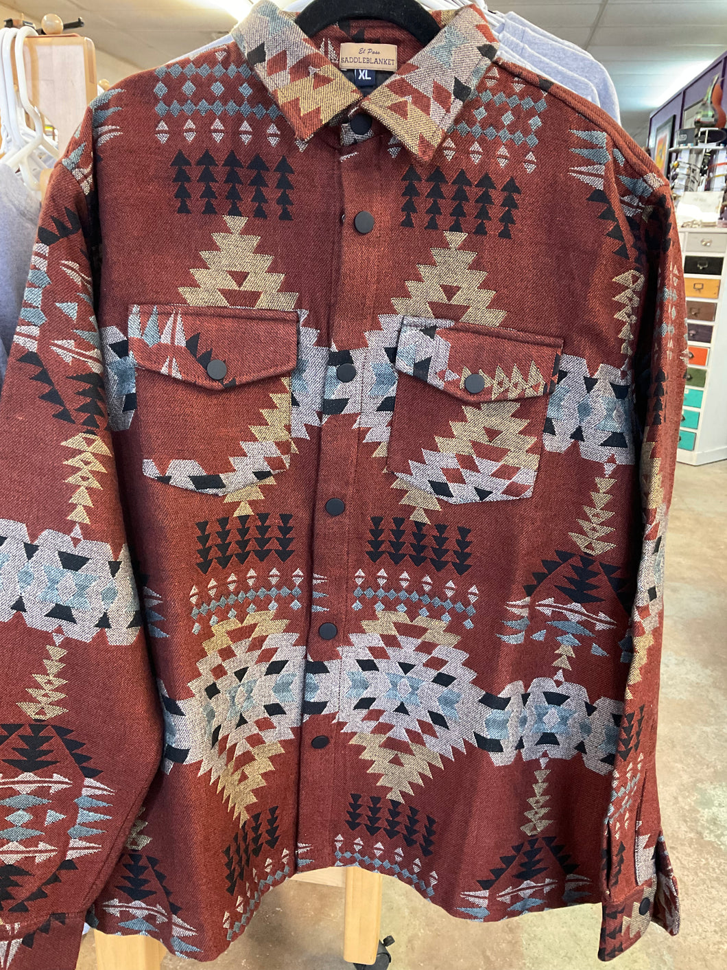 SW Woven Print Jacket