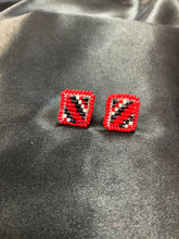 Beaded Stud Earrings