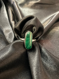 Malachite Rings