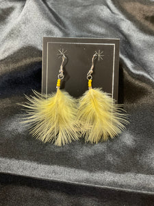 Feather Dangle Earrings