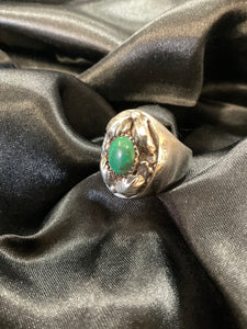 Nevada Green Turquoise Ring
