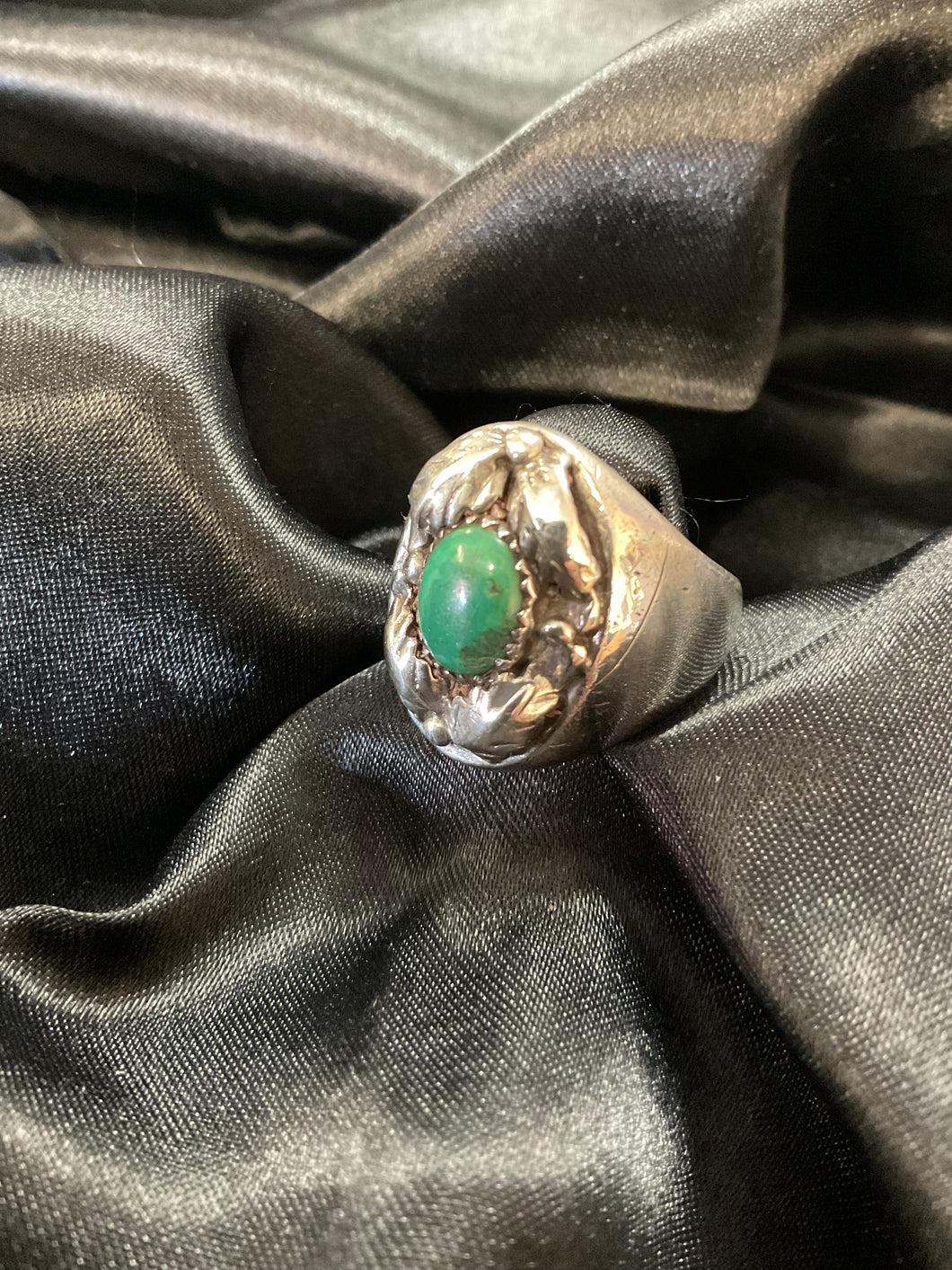 Nevada Green Turquoise Ring