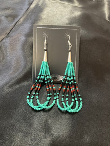 Beaded Dangle Earrings