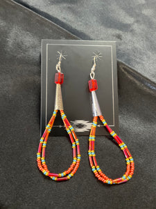 Beaded Dangle Earrings