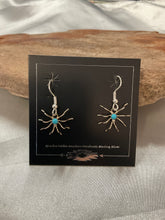 Sleeping Beauty Turquoise Sterling Silver Earrings