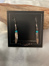 Sleeping Beauty Turquoise Sterling Silver Earrings