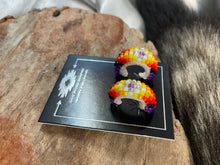 Beaded Hoop Earrings