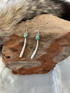 Dentalium Shell Earrings