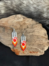 Brick Stitch Dangle Earrings *