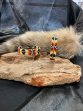 Beaded Hoop Earrings