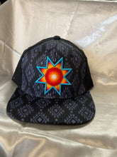 Native Embroidered  Snap Back Ball Cap