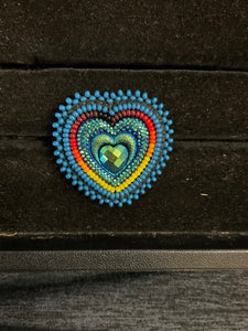 Beaded rings adjustable