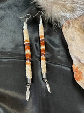 Beaded Rope Dangle Earrings