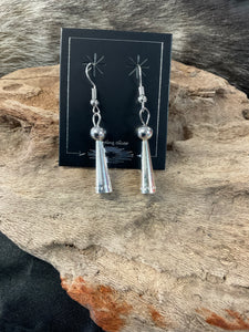 Ball and Cone Earrings