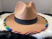 Beaded Brown Fedora