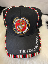 Military Beaded Ball Caps
