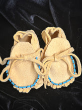 Beaded & Pucker Baby Moccasins