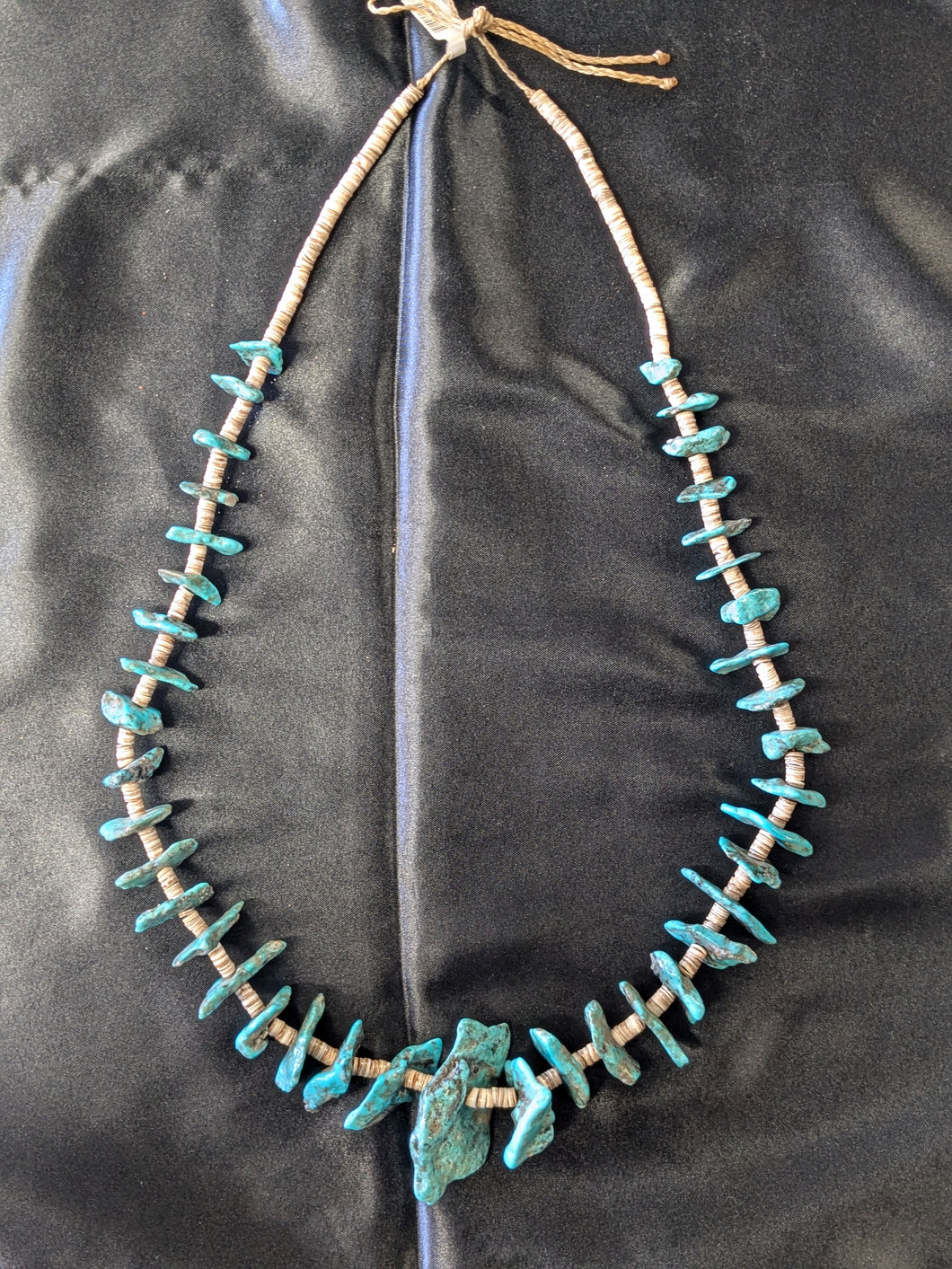 Turquoise Nugget/Chunk Necklace