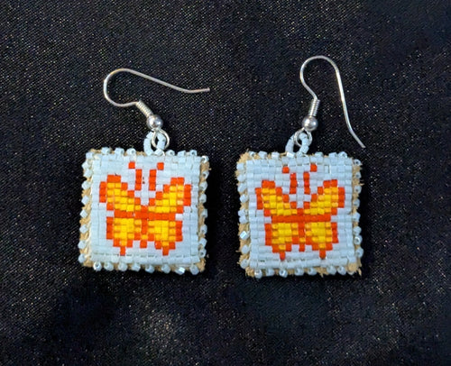 Delica Beaded Earrings