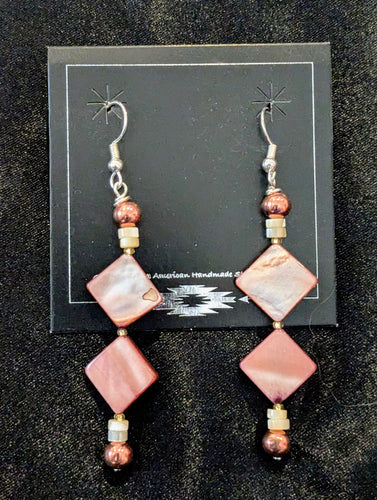 Mother of Pearl Dangle Earrings