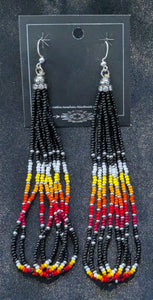 Beaded Dangle Earrings