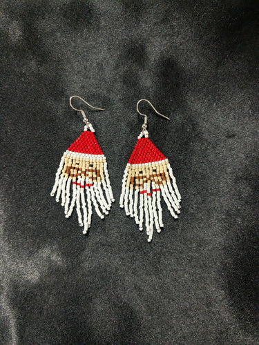 Christmas Beaded Earrings