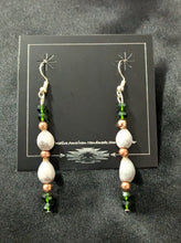 Corn Bead Dangle Earrings