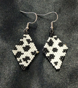 Beaded Brick Stitch Posts & Dangles