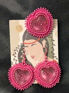 Cab Earring w/ cab ring (set)