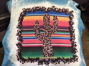 T-Shirt Leopard Cactus