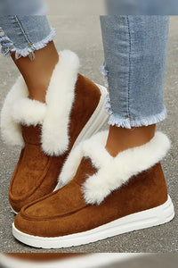 Fluffy "Fur" lined shoes