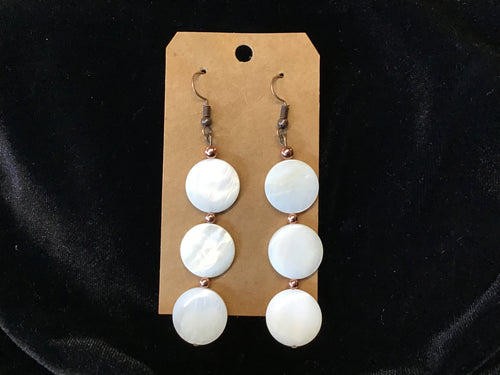 Mother Of Pearl Earrings