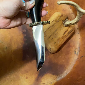 Hand Carved Hand Made Knife