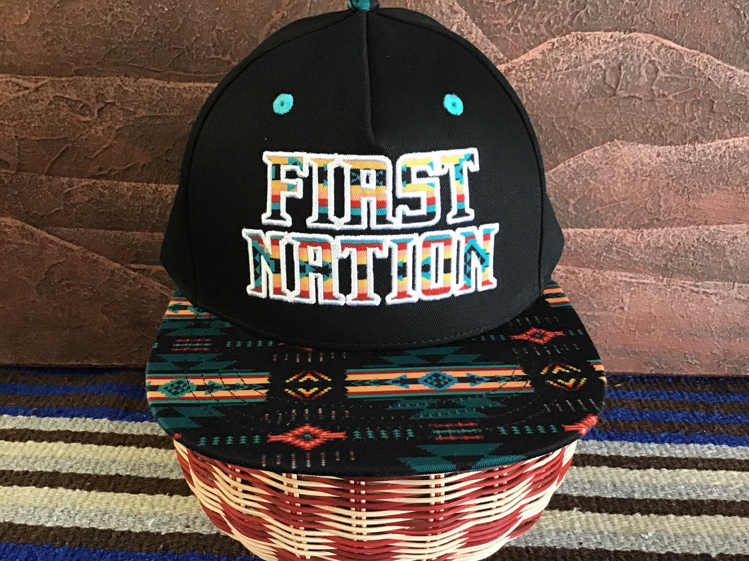 Flat Bill Hat “First Nation “